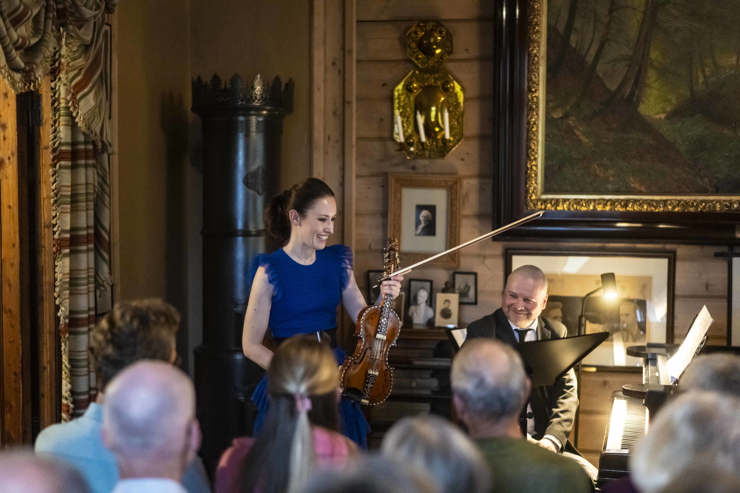 Ragnhild Hemsing & Tor Espen Aspaas. Foto: Thor Brødreskift